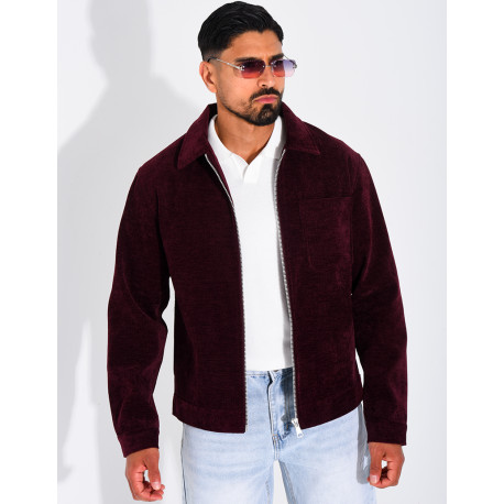 Veste fine en velours