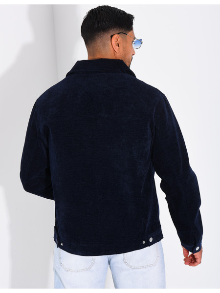 Veste fine en velours