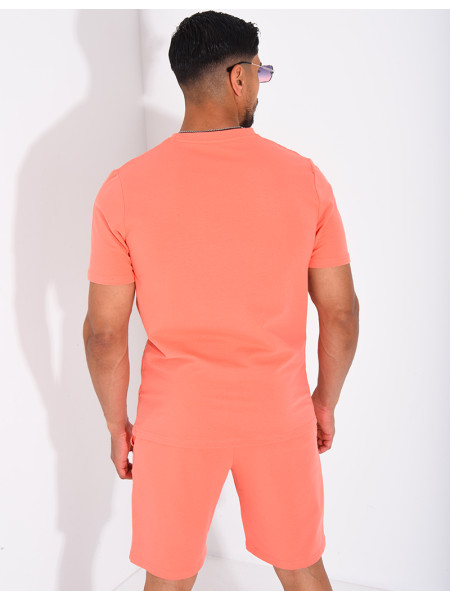 Ensemble uni short et t-shirt