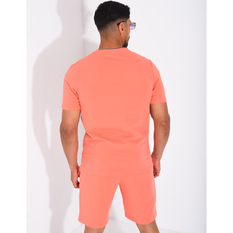 Ensemble uni short et t-shirt