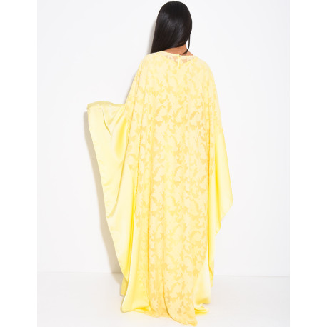 Set aus strukturiertem Schmetterlingskleid und Unterkleid