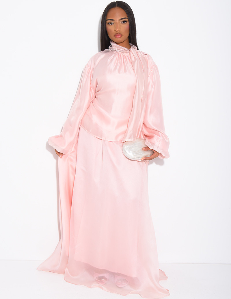 Ensemble jupe longue et top...