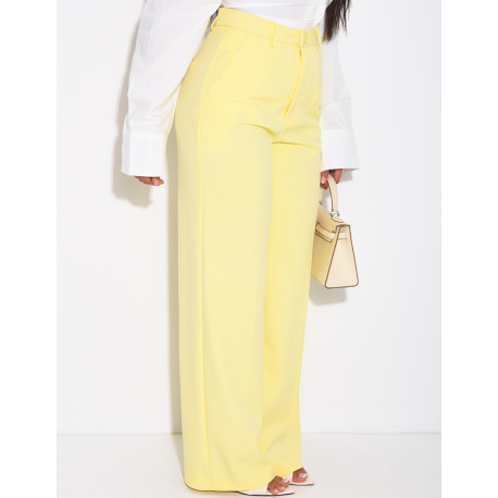 Pantalon de tailleur coupe droite