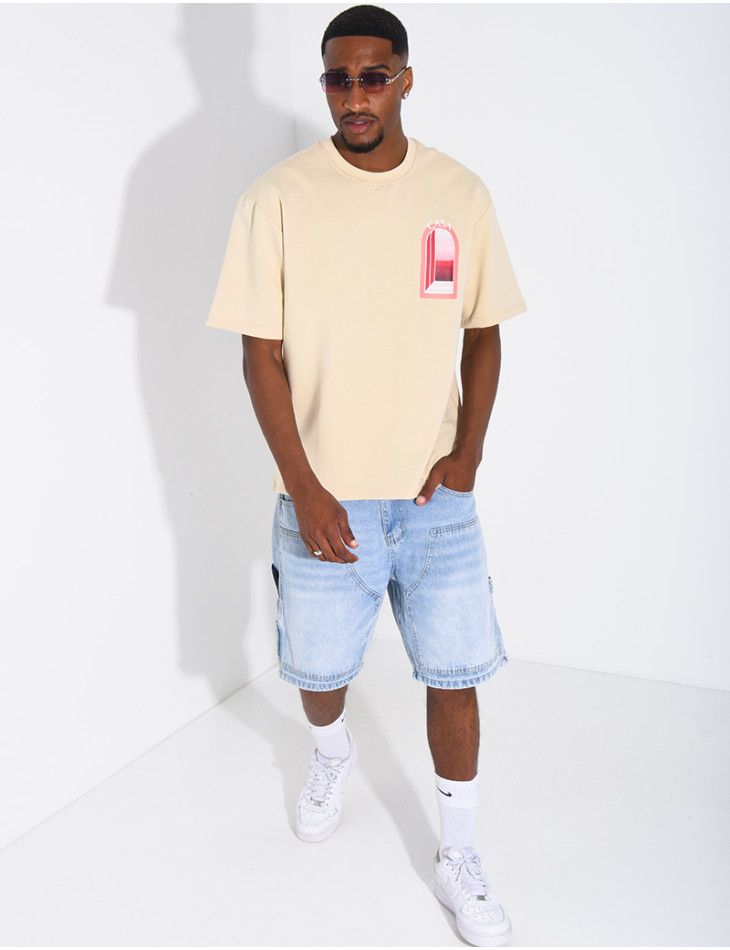 T-shirt "Casa" rouge