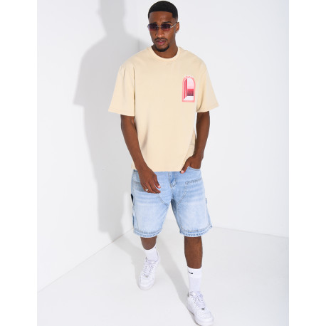 T-shirt "Casa" rouge