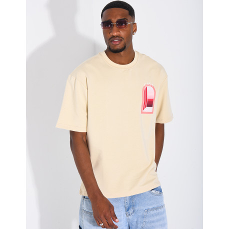 T-shirt "Casa" rouge