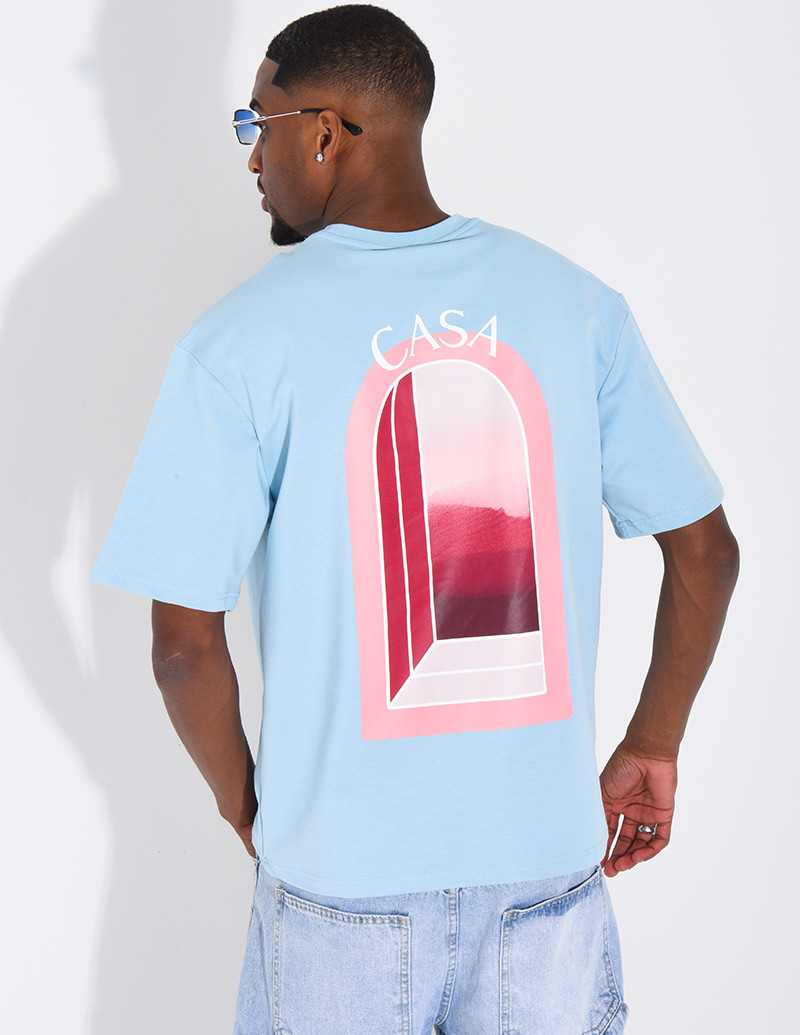 T-shirt "Casa" rouge
