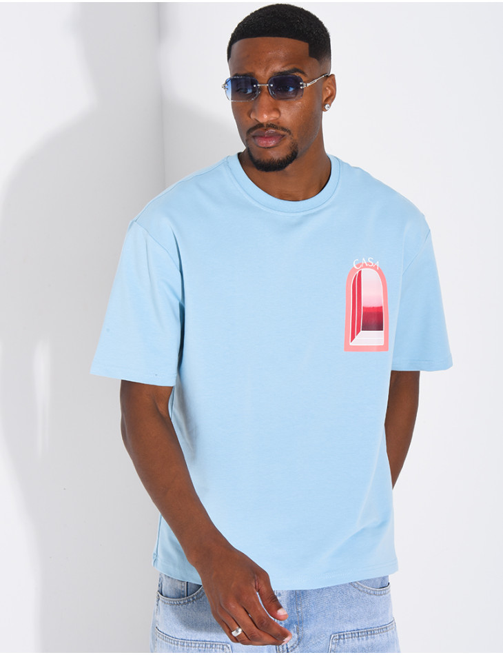 T-shirt "Casa" rouge