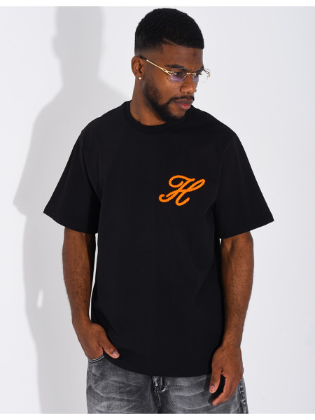 T-shirt "H" brodé