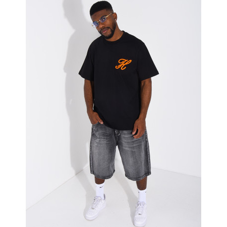 T-shirt "H" brodé