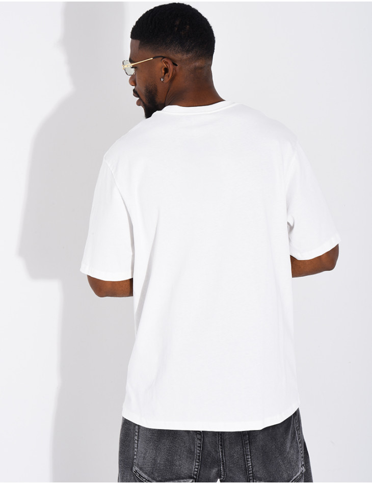 T-shirt "H" brodé