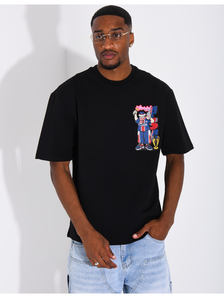 T-shirt avec supporter parisien