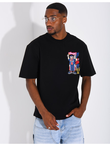 T-shirt avec supporter parisien
