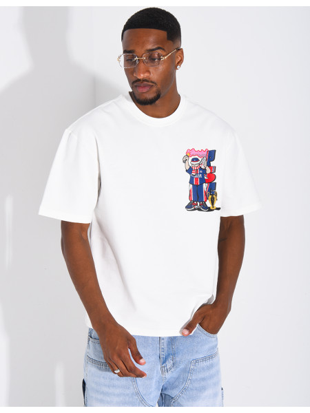 T-shirt avec supporter parisien