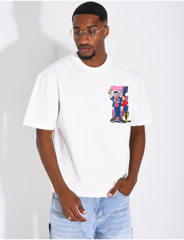 T-shirt avec supporter parisien