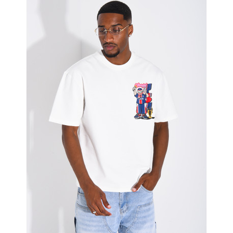T-shirt avec supporter parisien