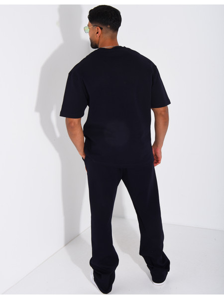 Ensemble pantalon et t-shirt avec la lettre H