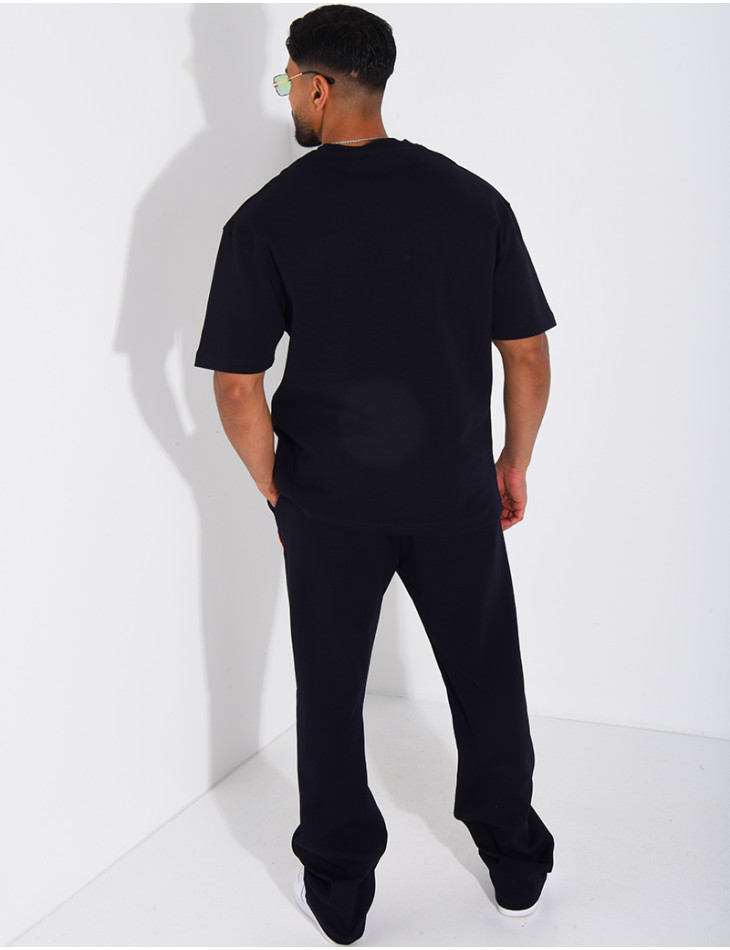 Ensemble pantalon et t-shirt avec la lettre H