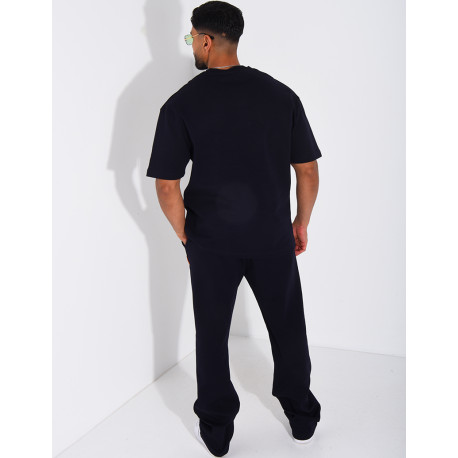 Ensemble pantalon et t-shirt avec la lettre H