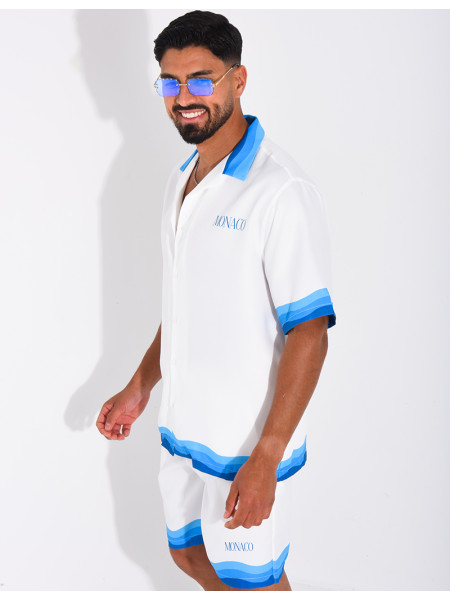 Ensemble short et chemise "Monaco"