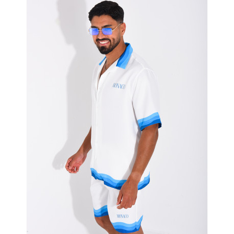Ensemble short et chemise "Monaco"