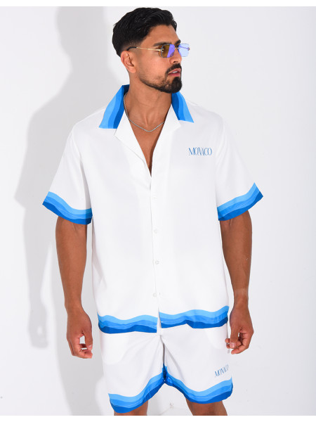 Ensemble short et chemise "Monaco"