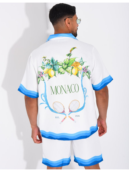 Ensemble short et chemise "Monaco"