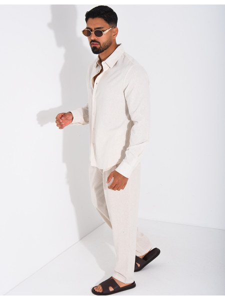 Ensemble pantalon et chemise