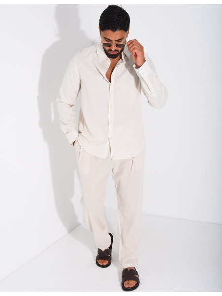 Ensemble pantalon et chemise