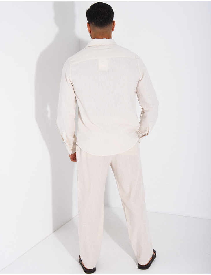 Ensemble pantalon et chemise