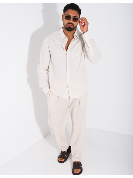 Ensemble pantalon et chemise