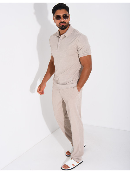Ensemble léger pantalon et polo
