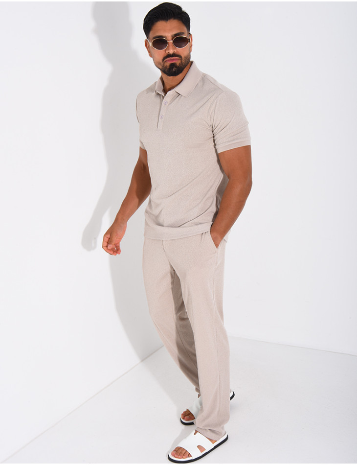 Ensemble léger pantalon et polo