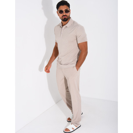 Ensemble léger pantalon et polo