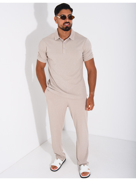 Ensemble léger pantalon et polo