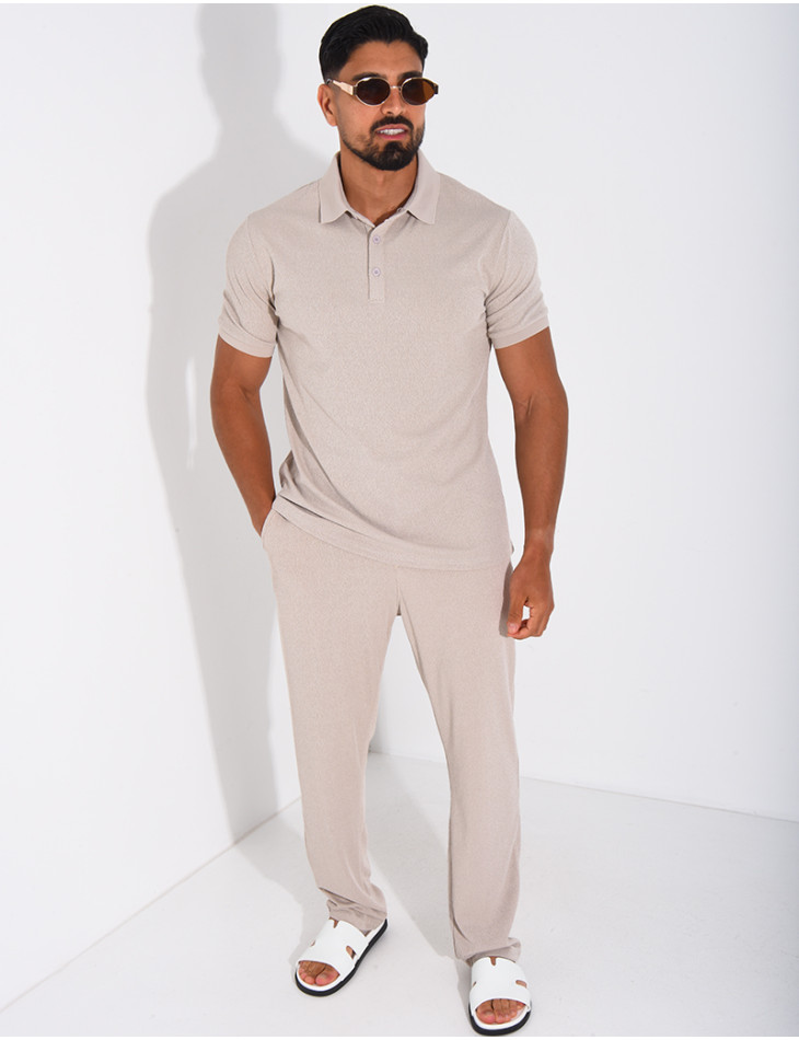 Ensemble léger pantalon et polo
