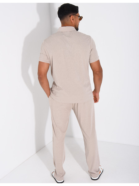 Ensemble léger pantalon et polo