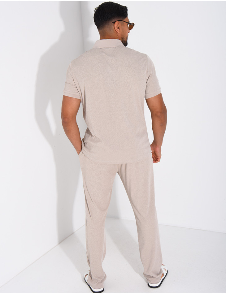 Ensemble léger pantalon et polo