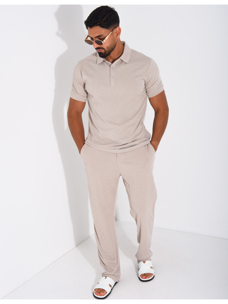 Ensemble léger pantalon et polo