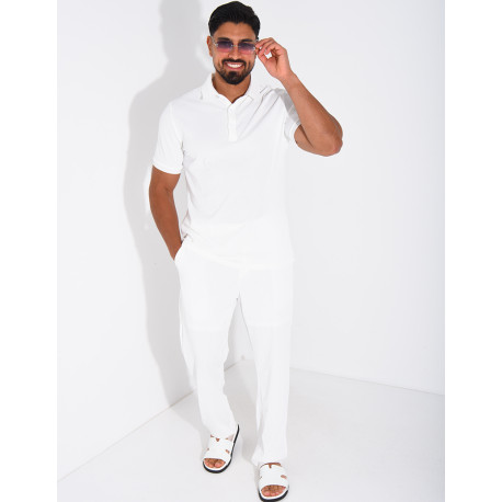 Ensemble léger pantalon et polo