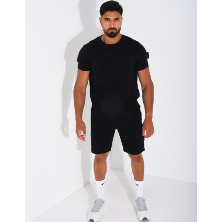 Ensemble uni short et t-shirt