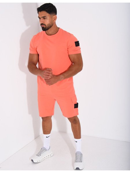 Ensemble uni short et t-shirt