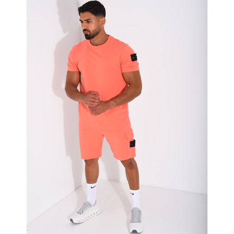 Ensemble uni short et t-shirt
