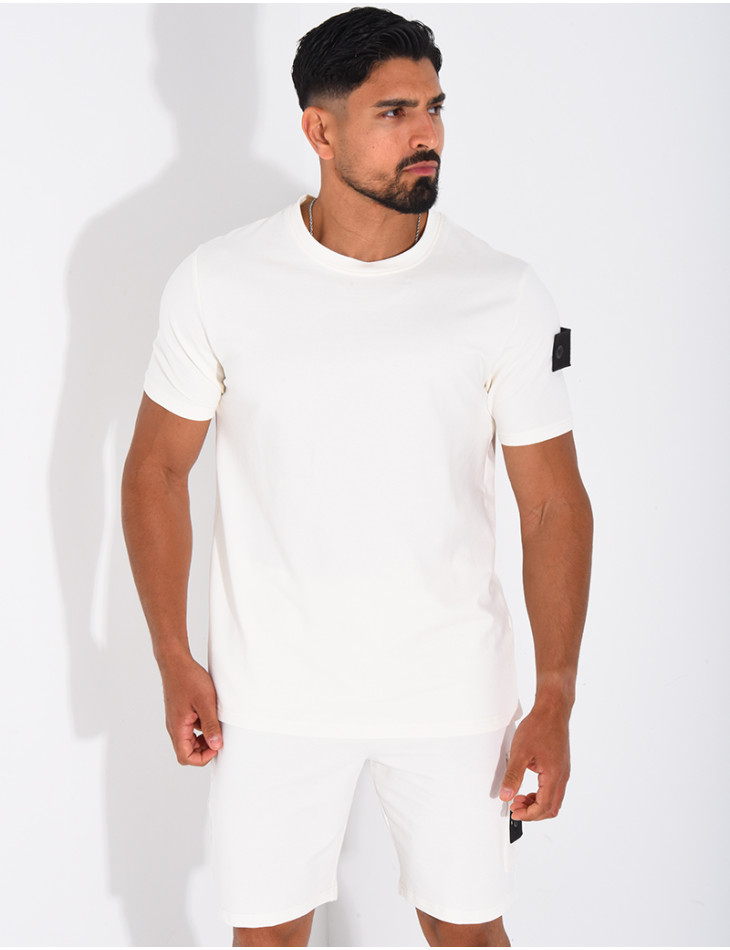 Ensemble uni short et t-shirt