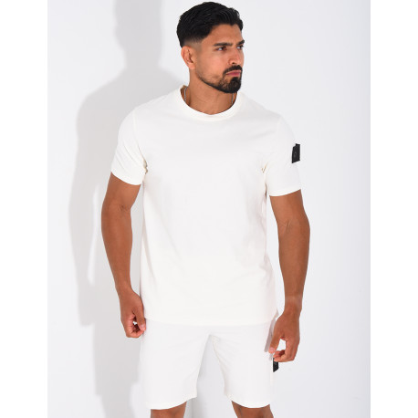 Ensemble uni short et t-shirt