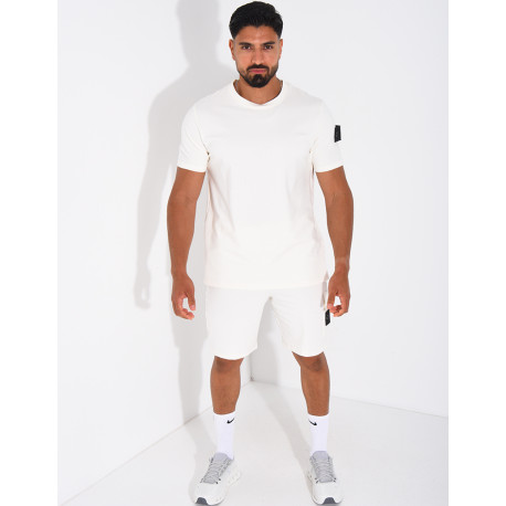 Ensemble uni short et t-shirt