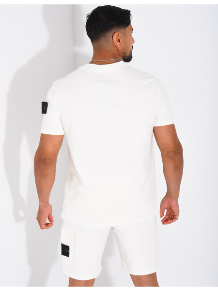Ensemble uni short et t-shirt