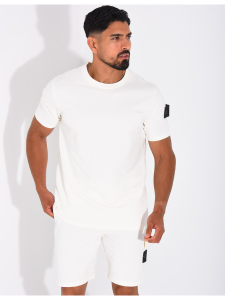 Ensemble uni short et t-shirt