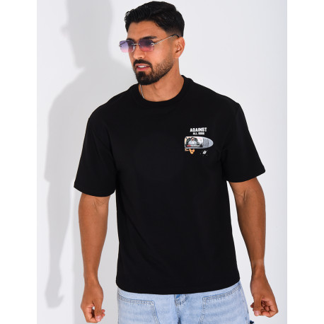 T-shirt "Against all odds" Tupac
