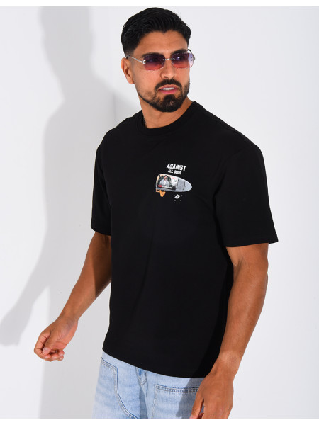 T-shirt "Against all odds" Tupac